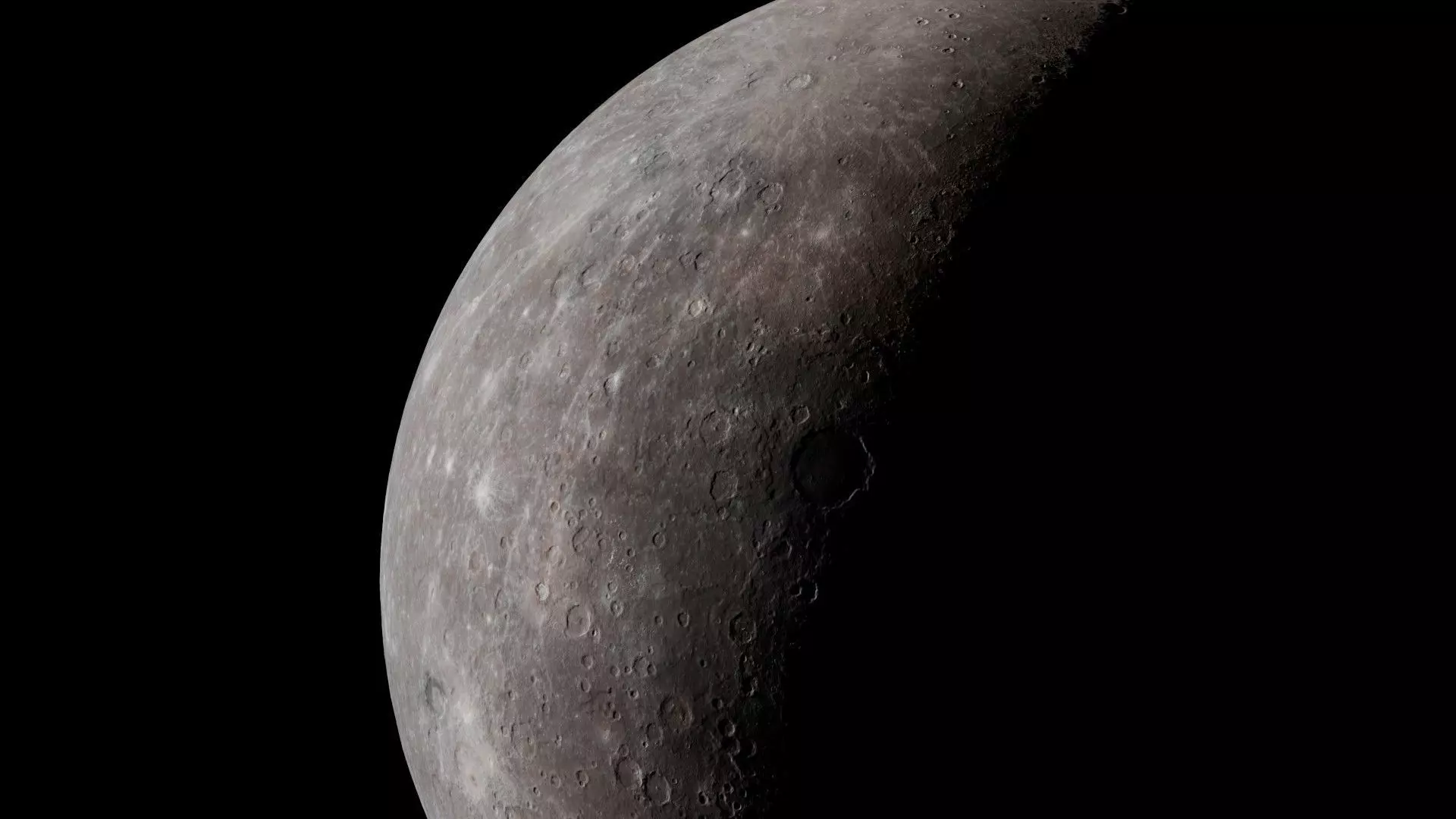 Mercury 16K Photorealistic Low-poly 3D model_21