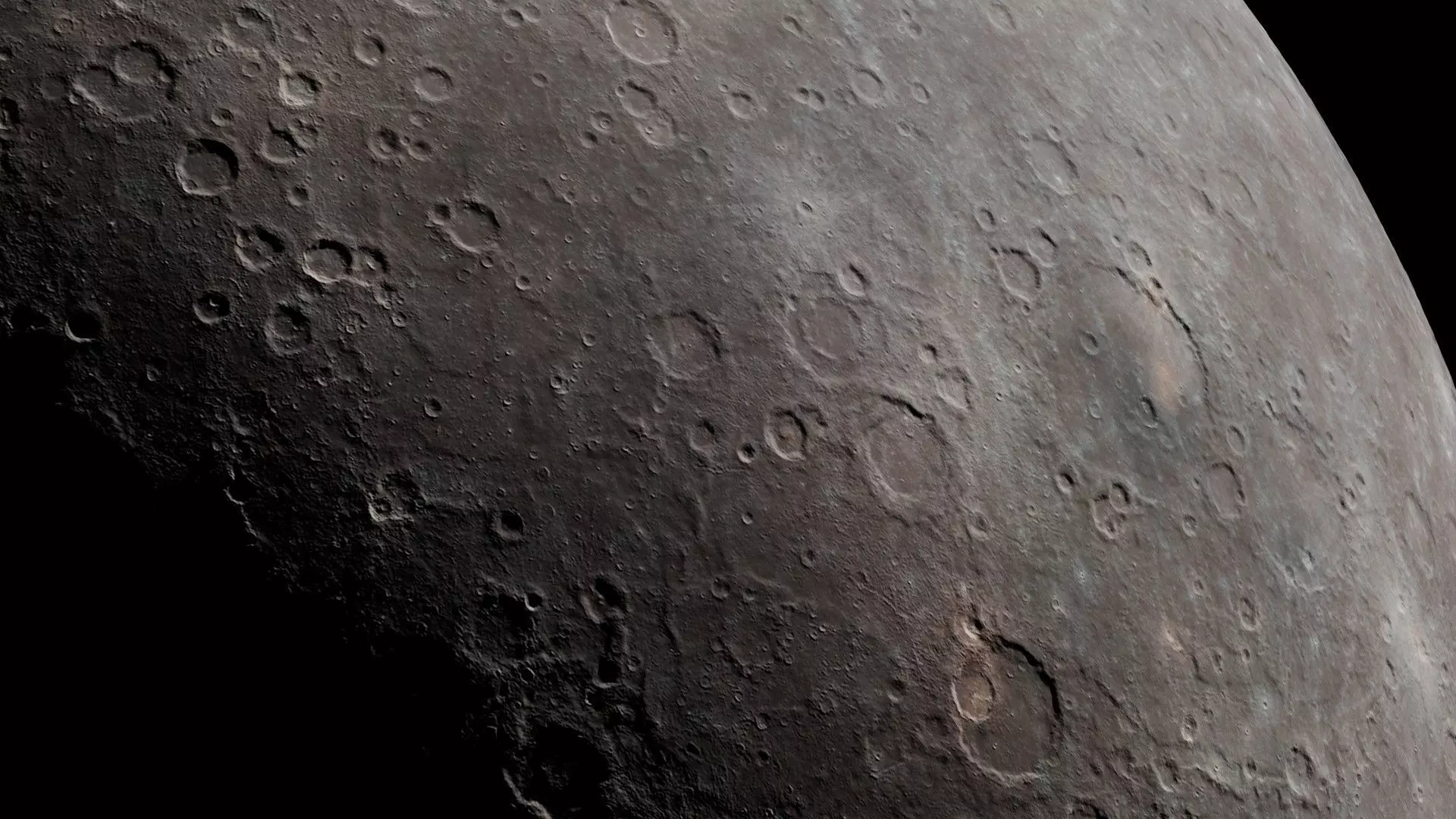 Mercury 16K Photorealistic Low-poly 3D model_25