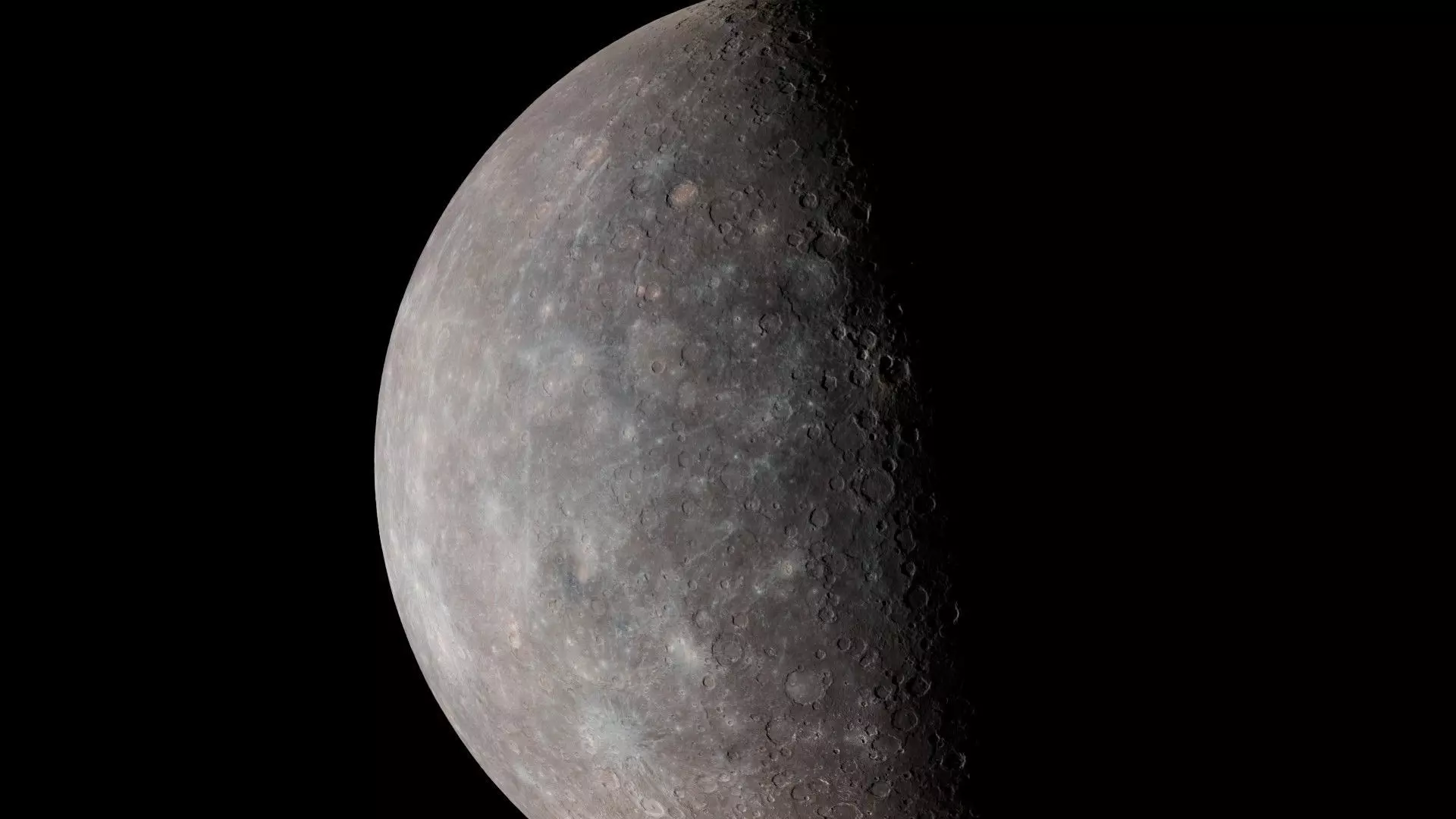 Mercury 16K Photorealistic Low-poly 3D model_3