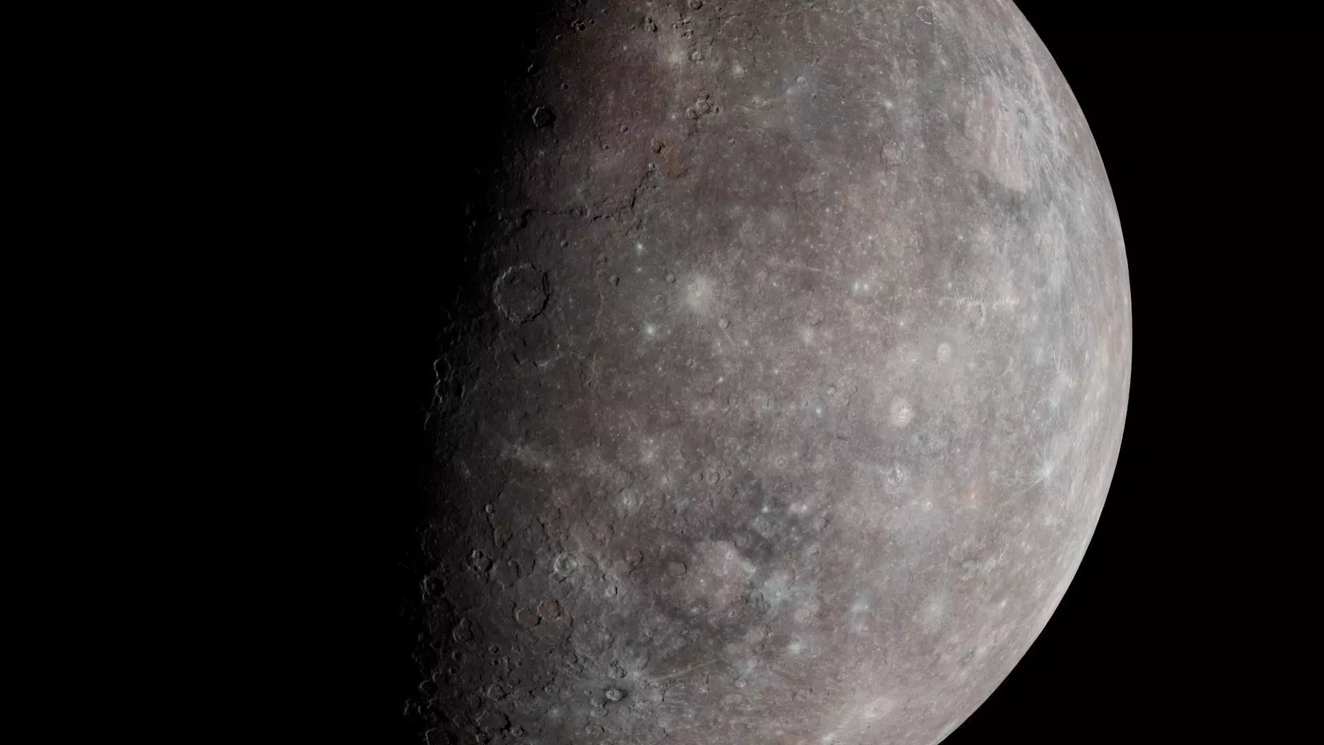 Mercury 16K Photorealistic Low-poly 3D model_20