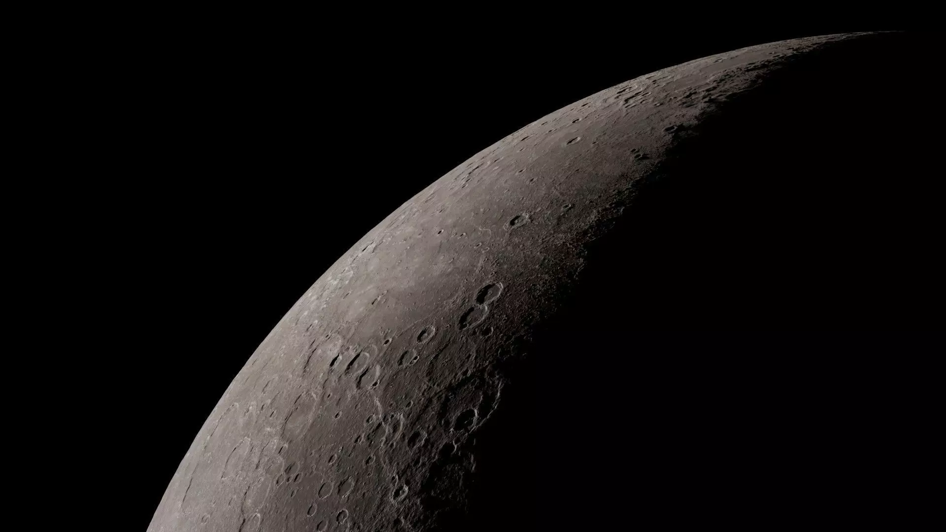 Mercury 16K Photorealistic Low-poly 3D model_1