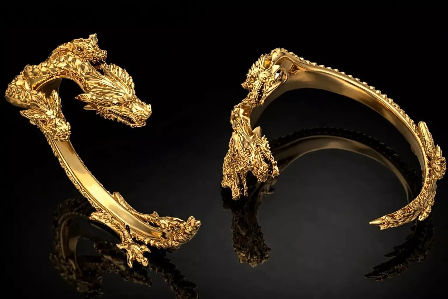 Dragon Bracelet Free 3D print model