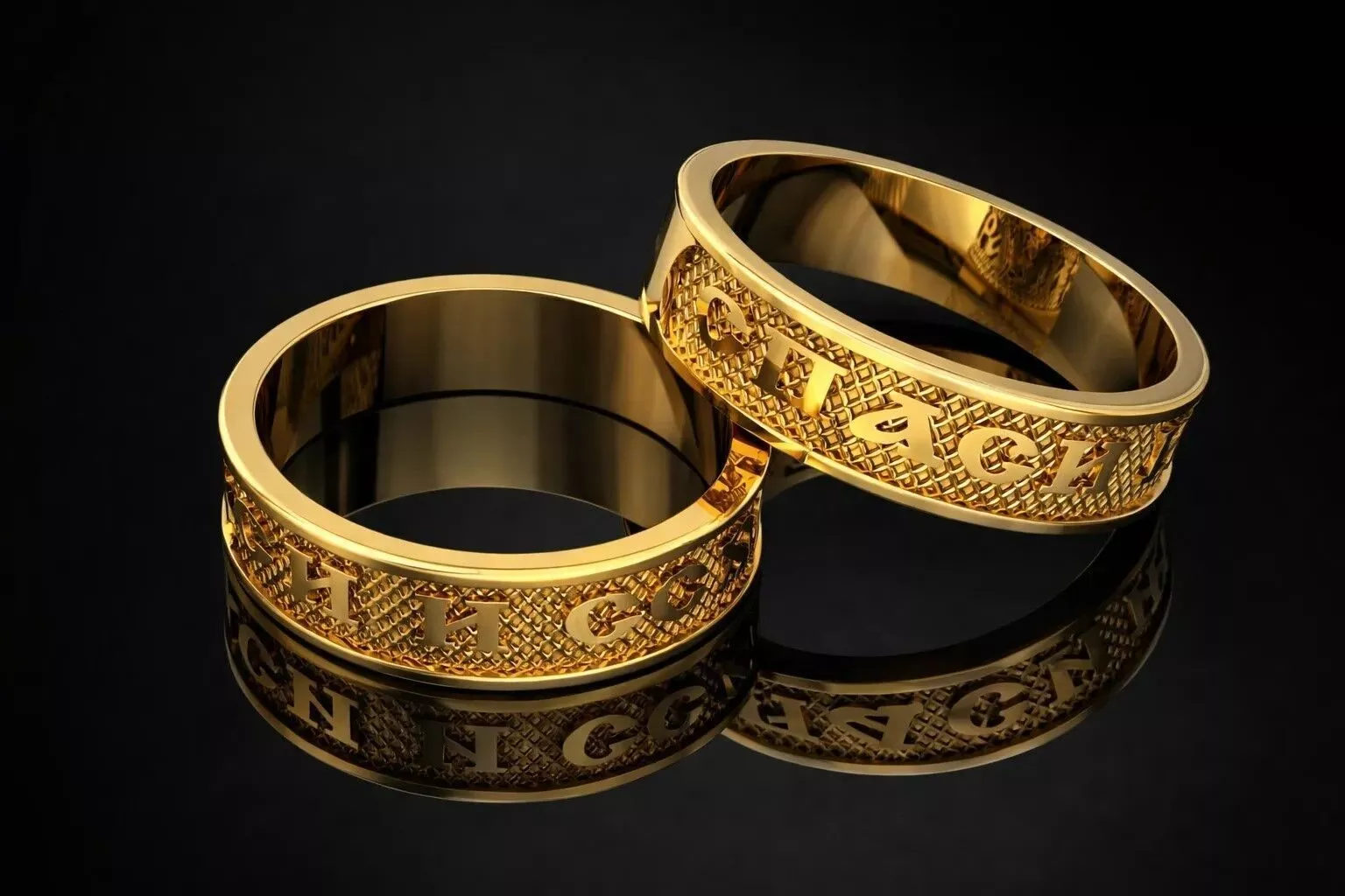Prayer Ring Luxury Jewelry 3D print model