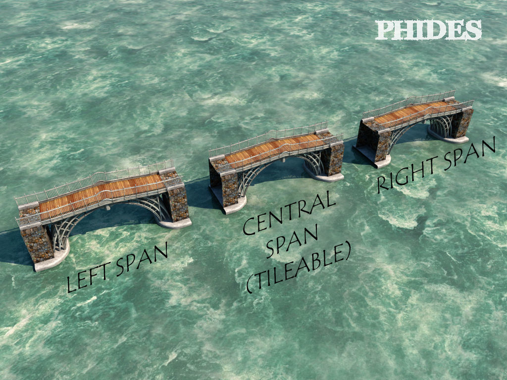 Iron bridge 1 3D model_3