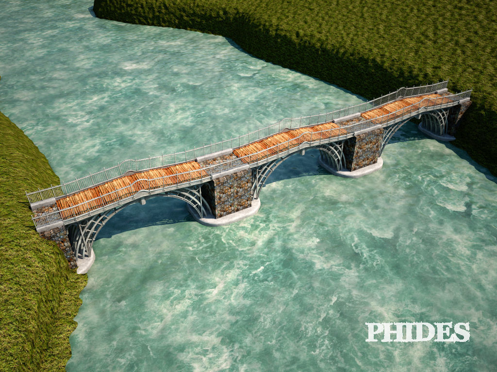 Iron bridge 1 3D model_4