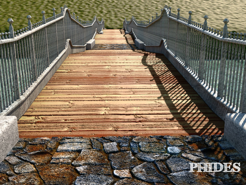 Iron bridge 1 3D model_5