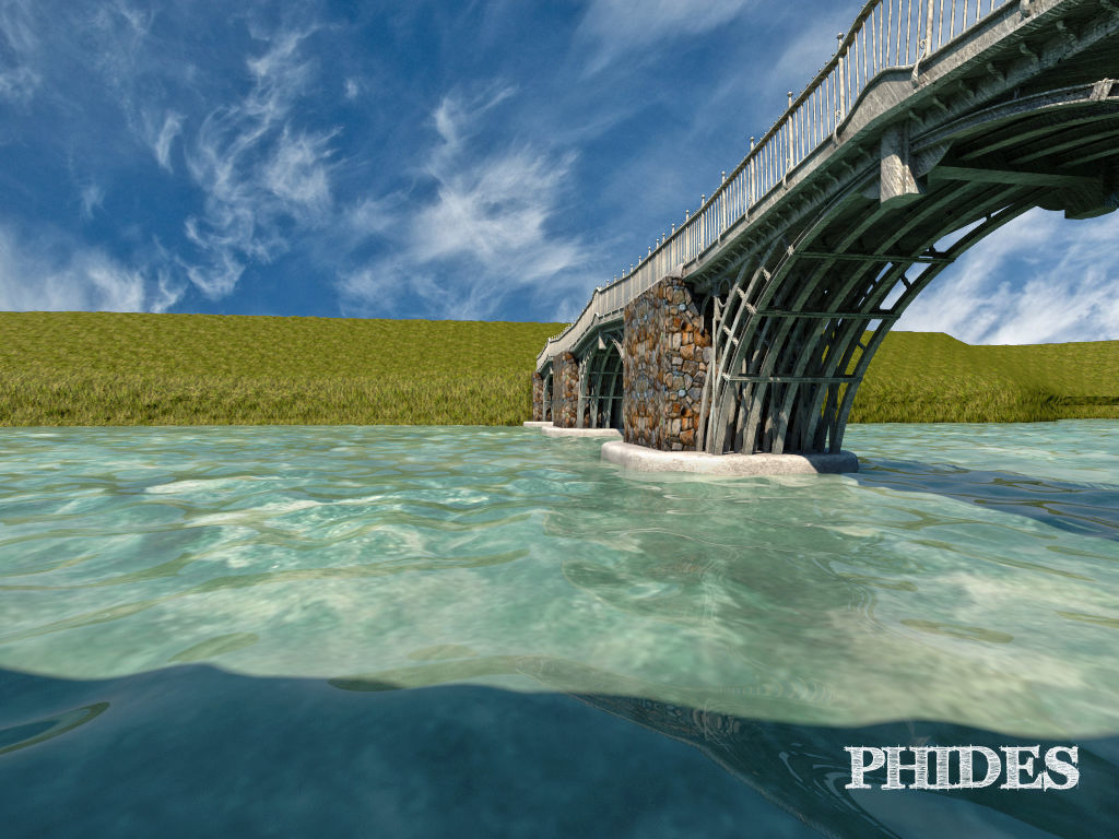 Iron bridge 1 3D model_1
