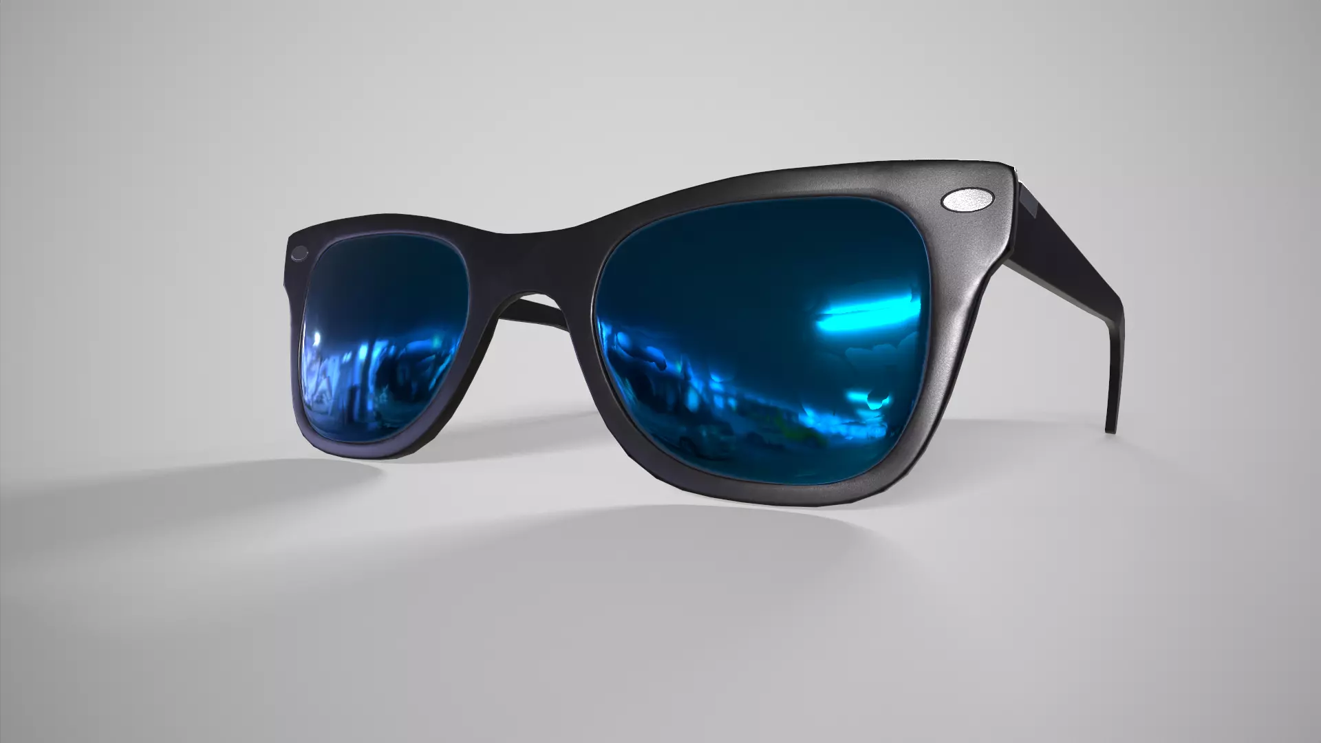 Ray-Ban Meta Smart Glasses Low-poly 3D model