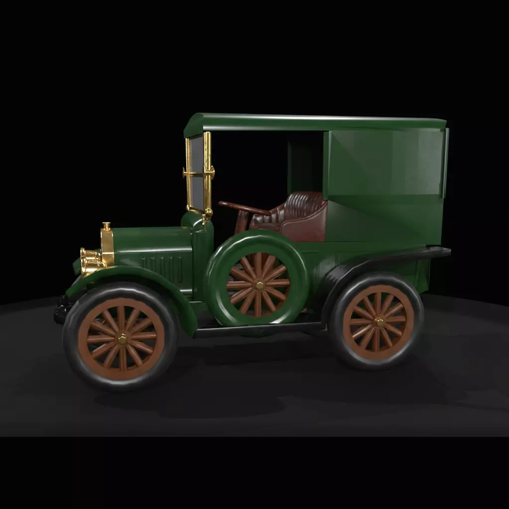 1907 cadillac for Dioramas 3D print model