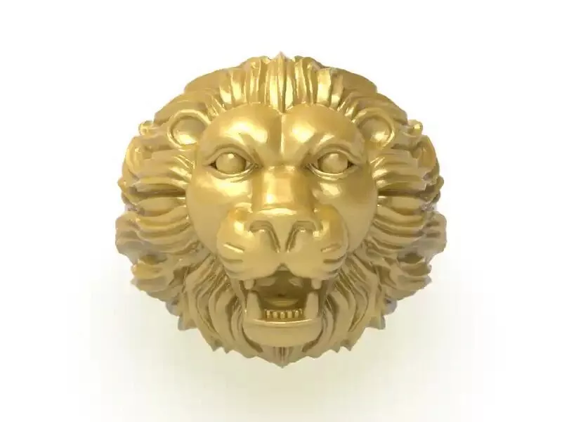 Lion Ring 3D-print model file-5 3D print model