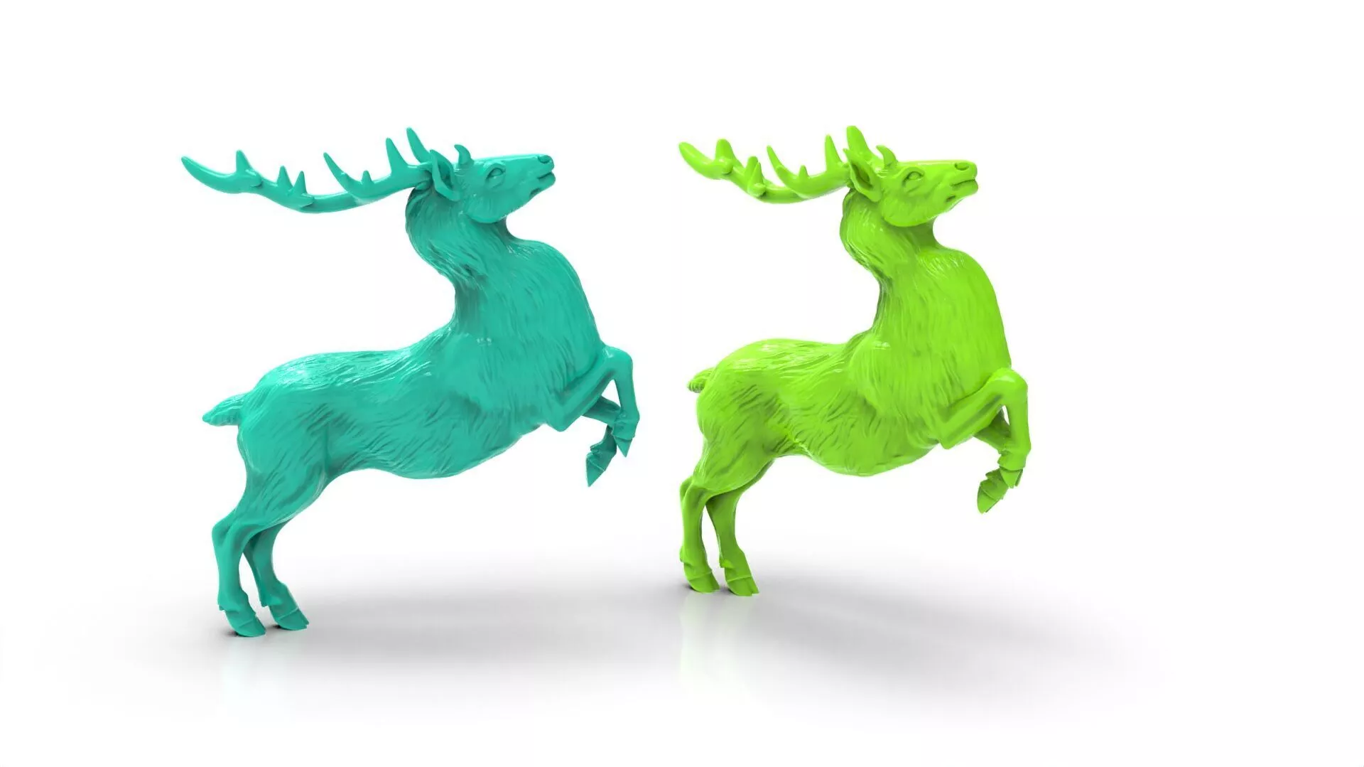 DEER STAG CHARM 3D PRINT READY MODEL 3D print model