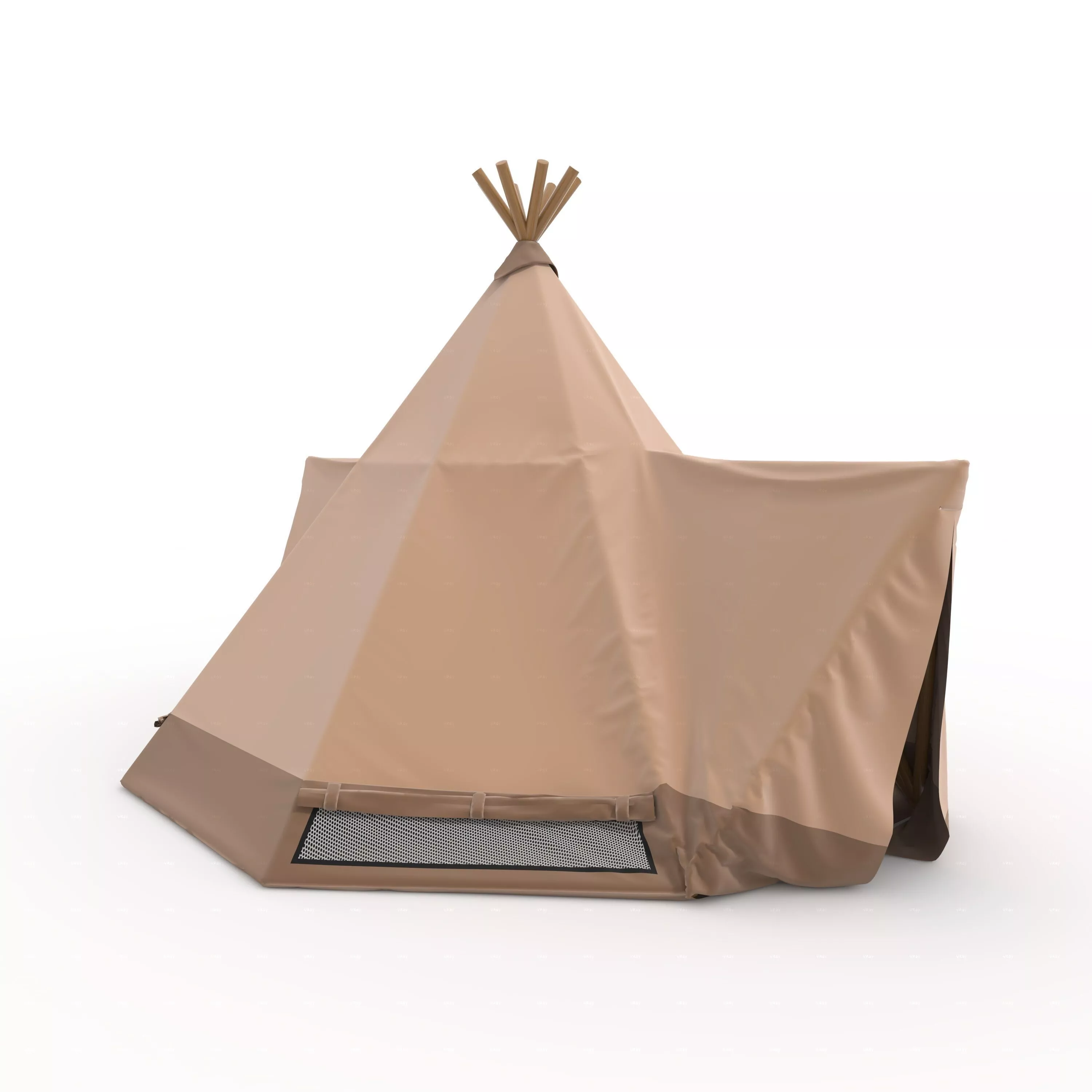Glamping Tent 03 3D model