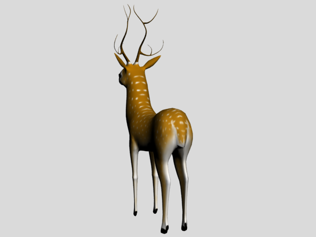 3D Deer 3D print model_6