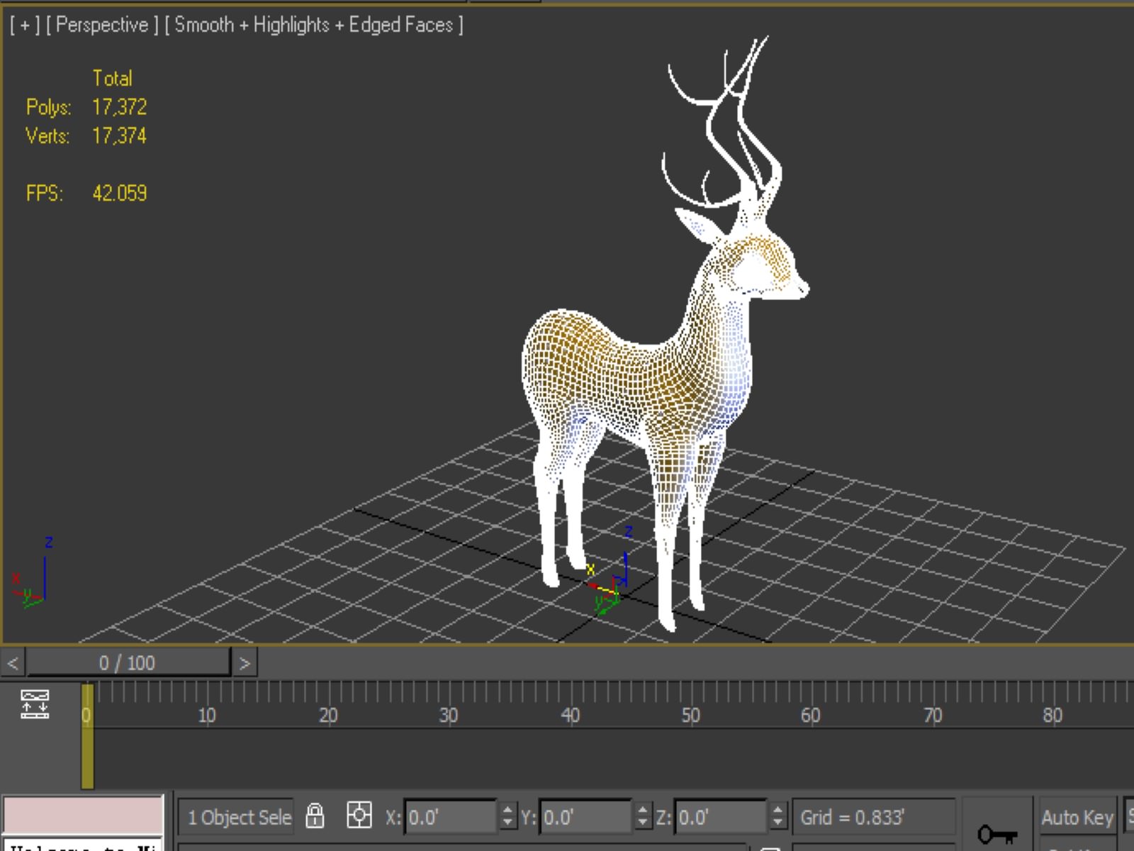 3D Deer 3D print model_8