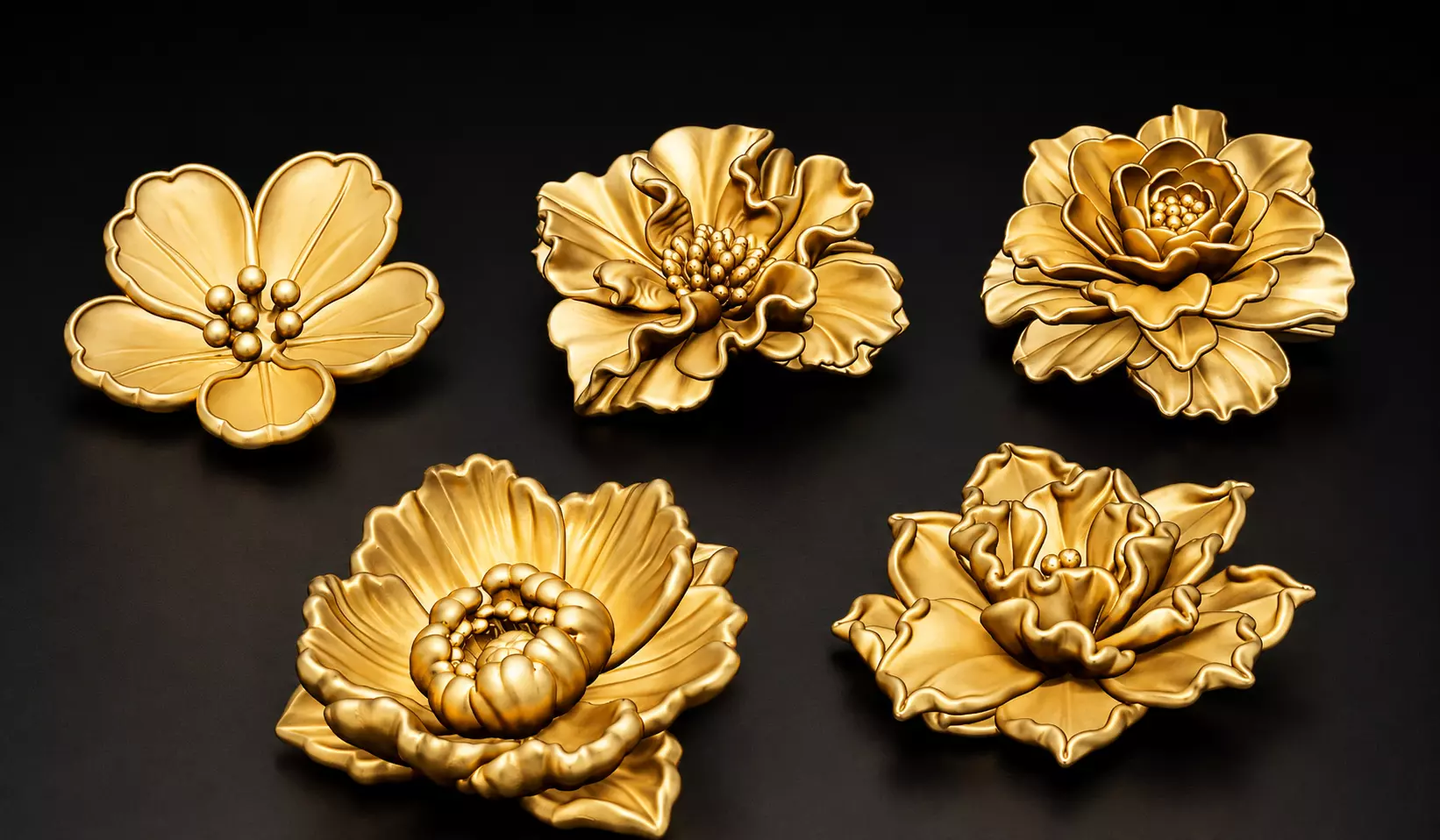 Luxury Flower Bundle STL 3D print model