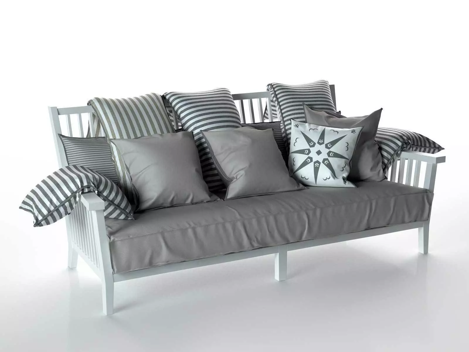 Gray 03 Sofa 3D model_0