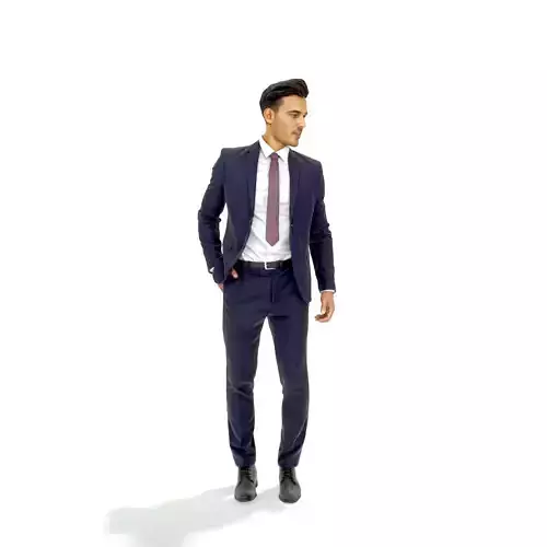 Businessman BMan0314-HD2-O03P01-S 3D model