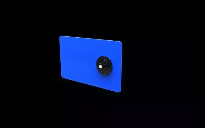 3D printable visiting card for photographer 3D print model 3D print model