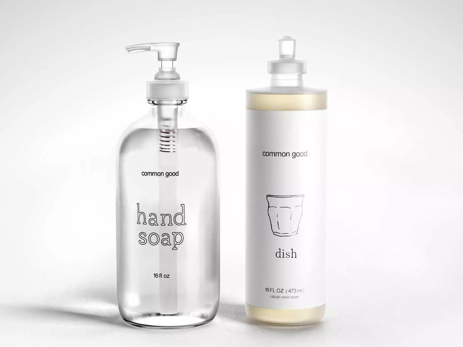 Hand and Dish Soap 3D model