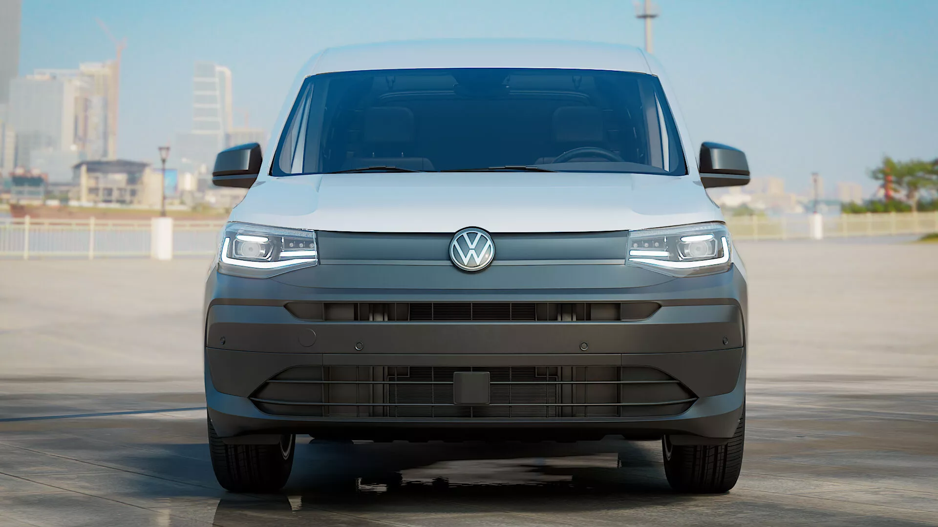 VW Caddy Cargo SWB 2027 3D model