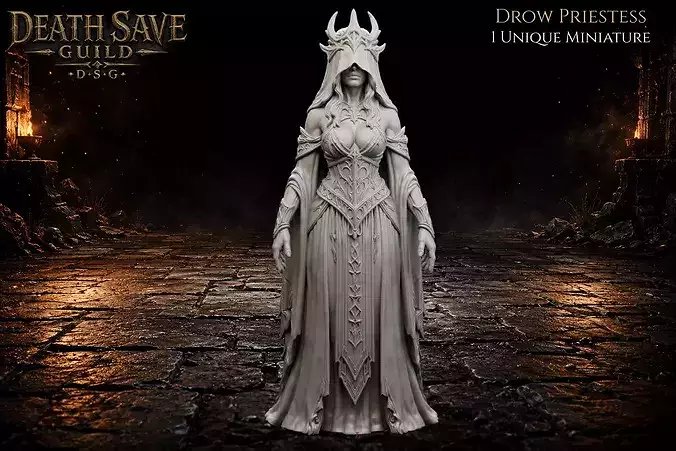 Drow Priestess Female