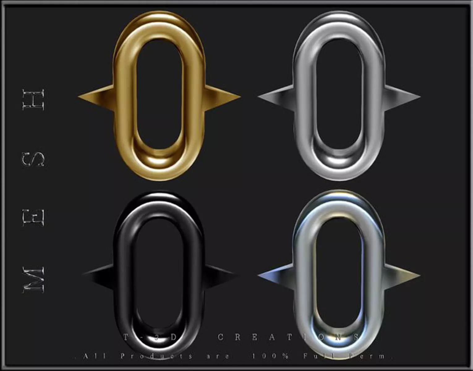 Ring Spike  Low-poly 3D model_0