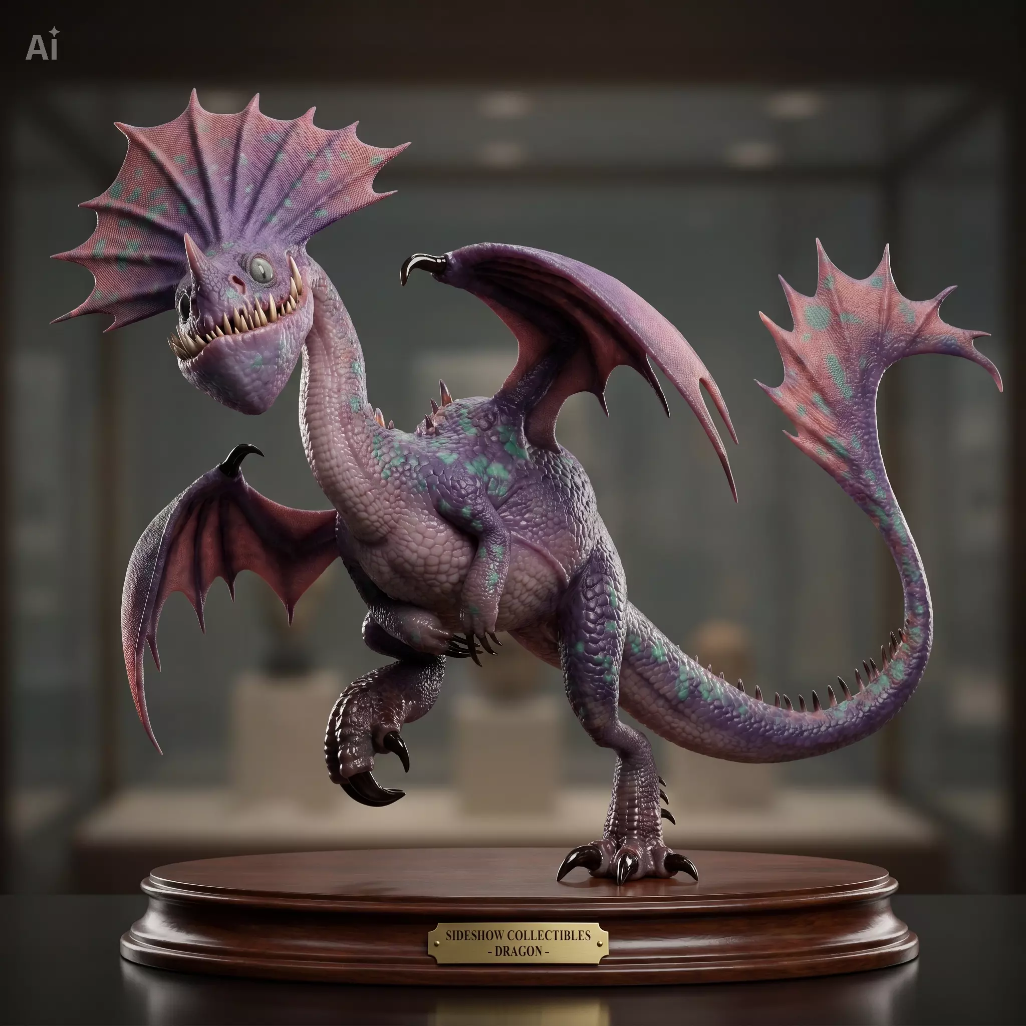 Hobblegrunt Dragon 3D STL File-How to Train Your Dragon Figure 3D print model