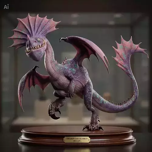 Hobblegrunt Dragon 3D STL File-How to Train Your Dragon Figure