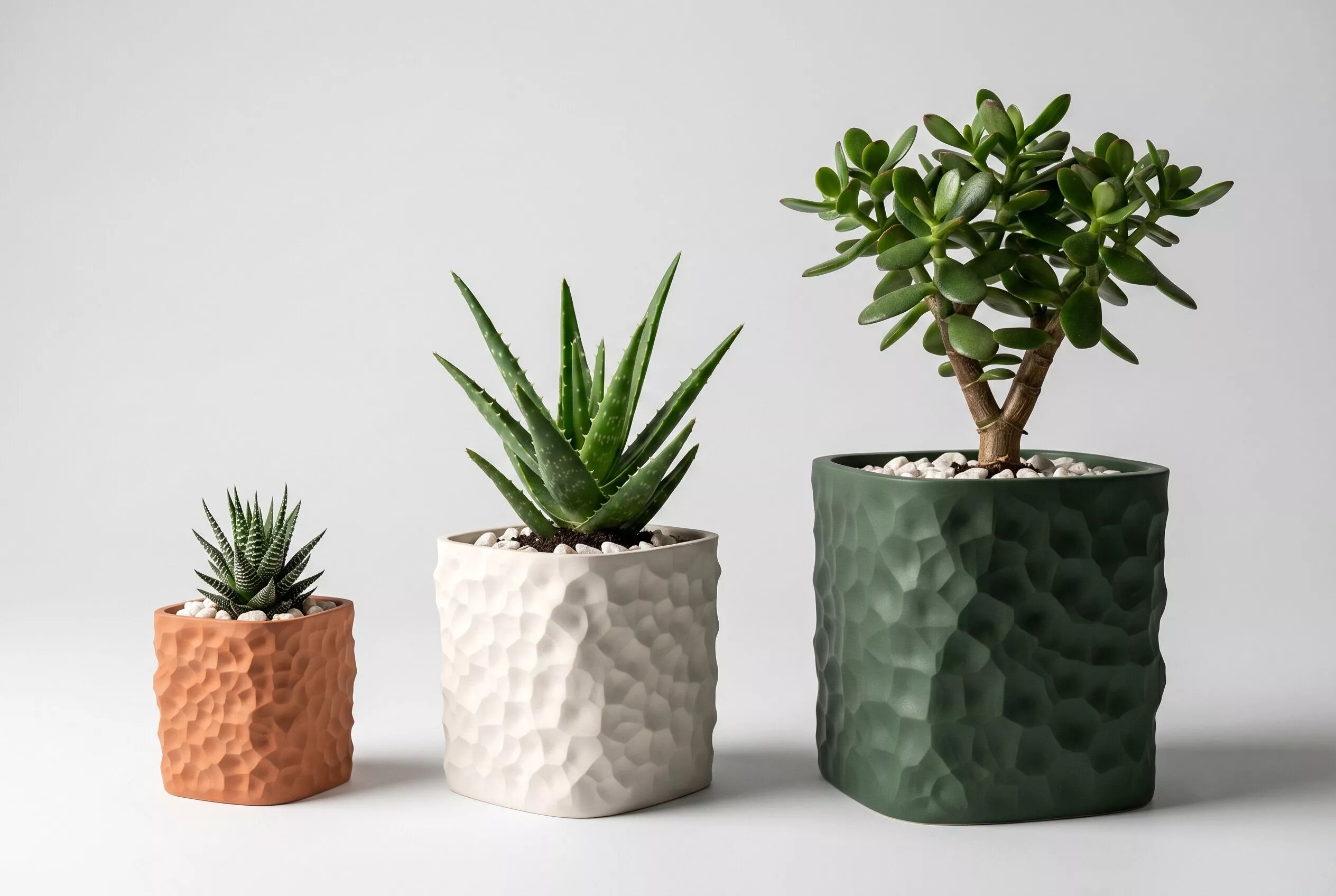 Voronoi Planter Set of 3 3D print model