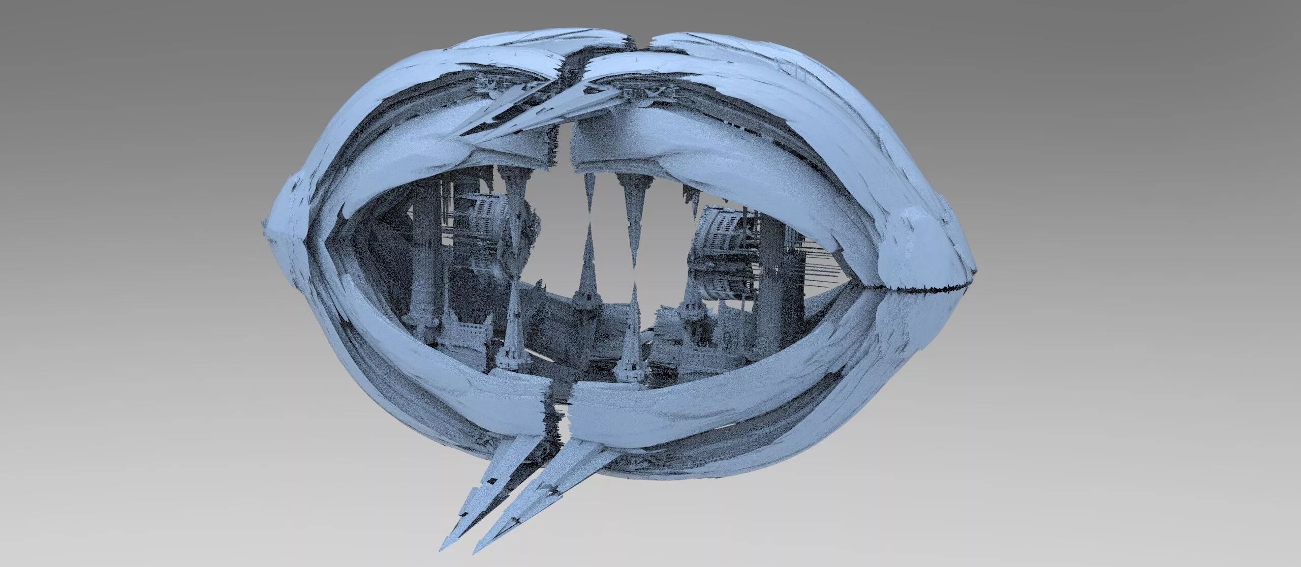 Olympus playing fields map 2 3D model