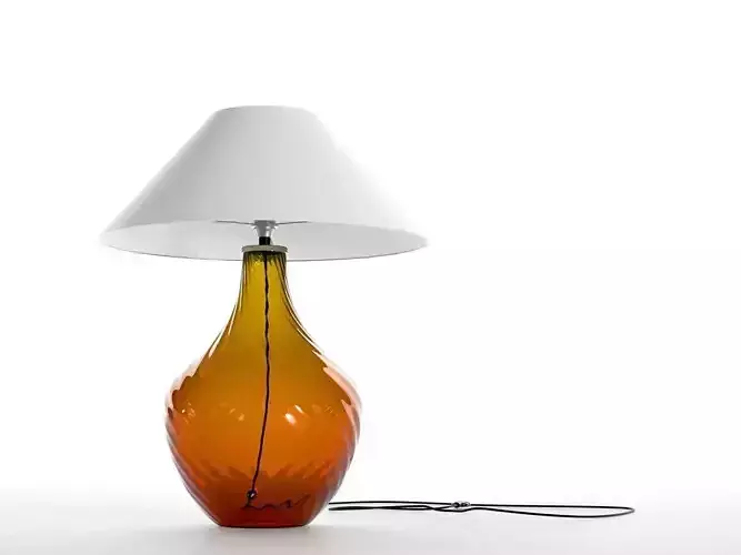 Honey Orange Table Lamp