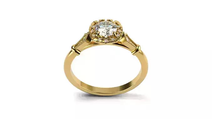 Moissanite Engagement ring