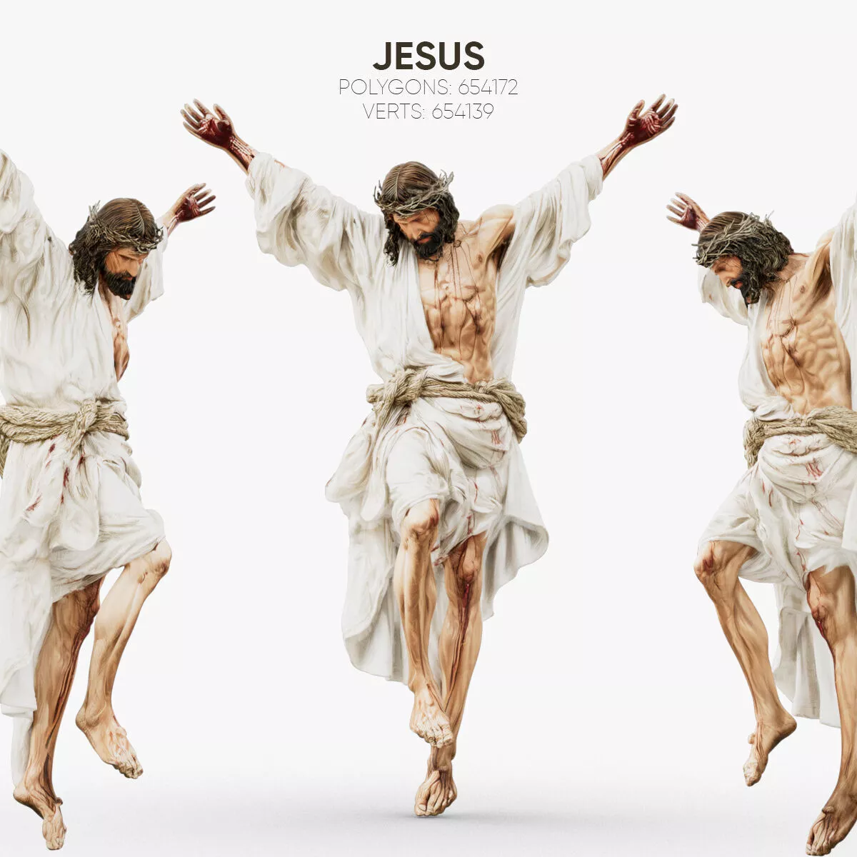 Jesus 3D model