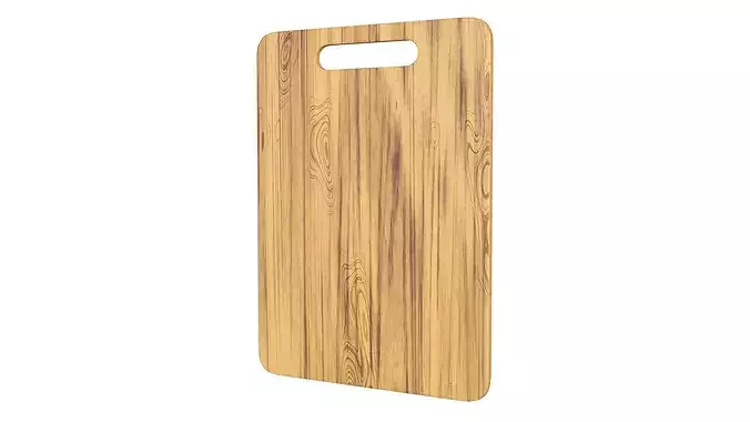 Chopping Board Cutting Board PBR Low-poly 3D model