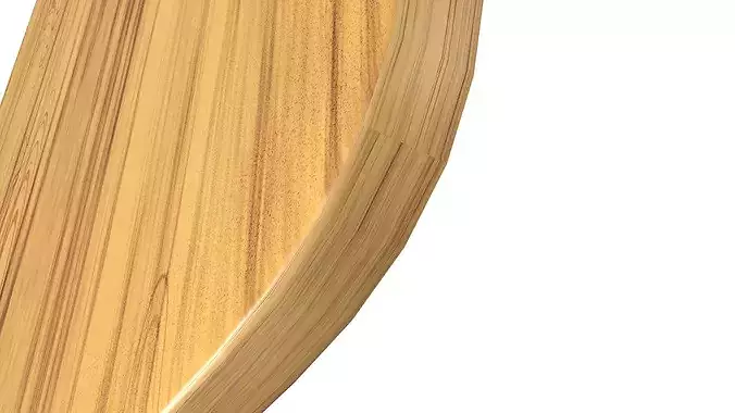 Chopping Board Cutting Board PBR Low-poly 3D model 4