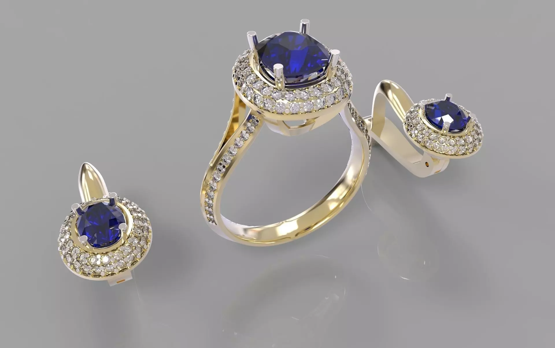 Complect with Saphir 3D print model