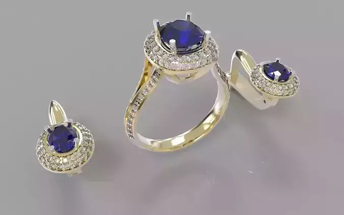 Complect with Saphir 3D print model