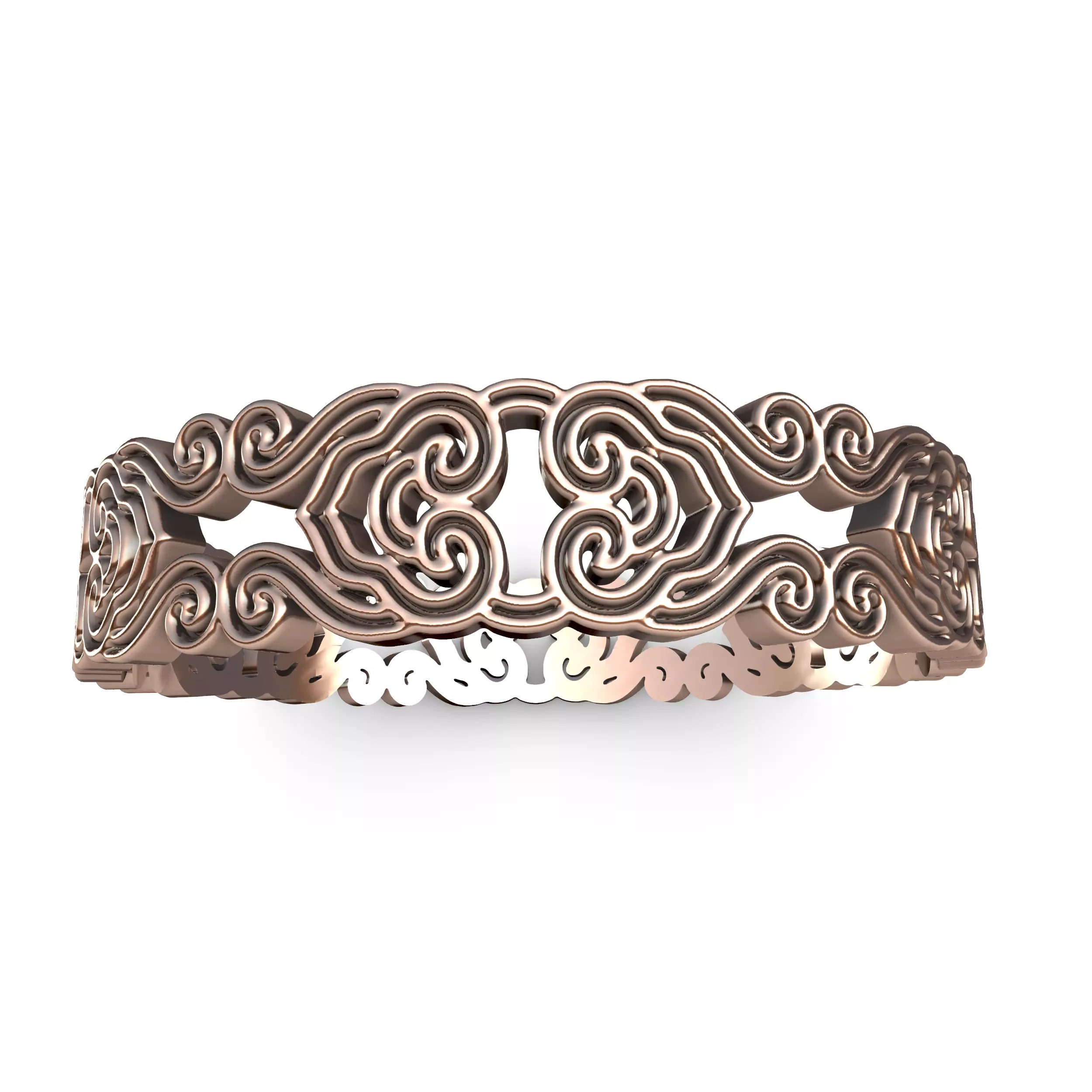 Ornament Pattern Ring 3D print model