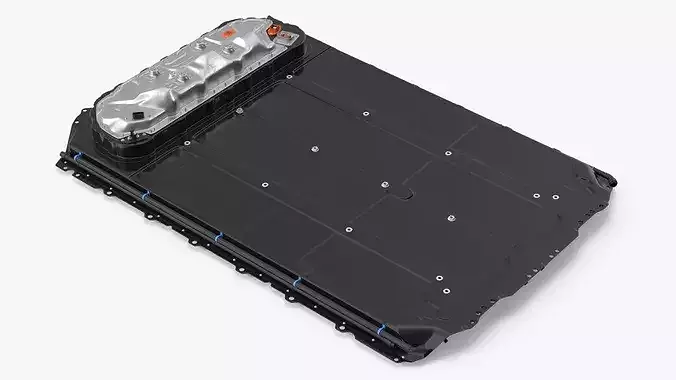 Tesla Battery Pack System 3D model