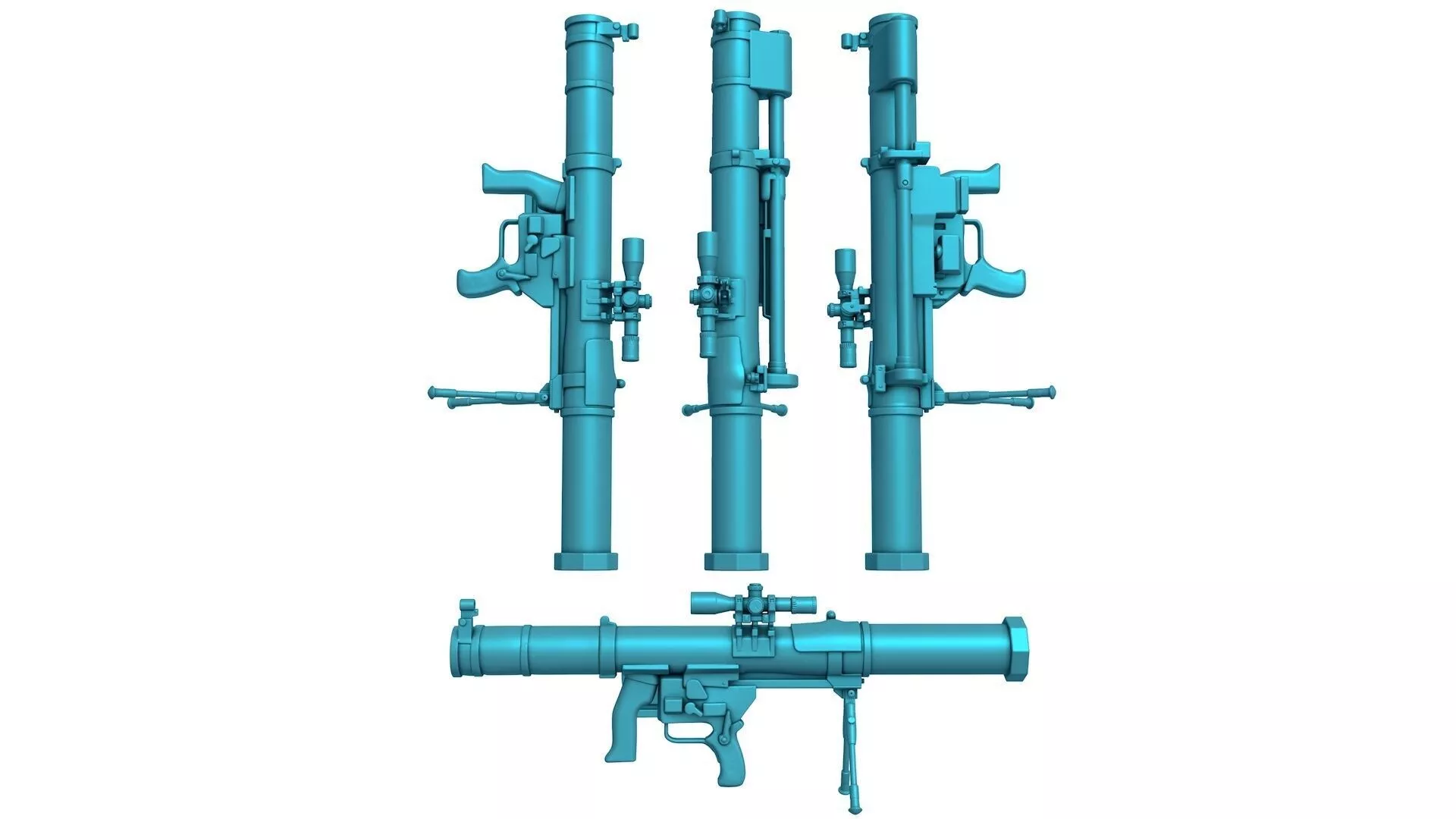 Mk 153 Shoulder 3D print model