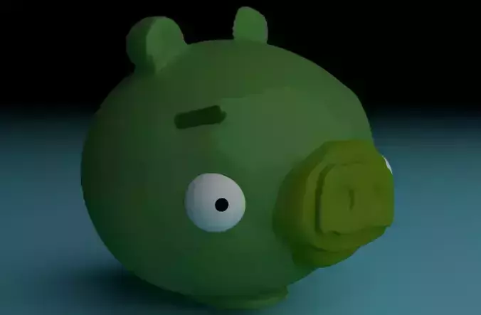 Bad Piggies - 3D Printable Piggy Bank 3D print model