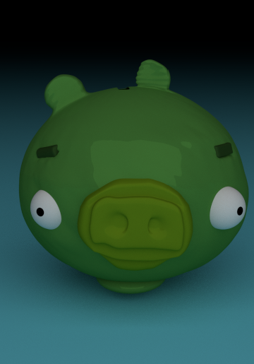 Bad Piggies - 3D Printable Piggy Bank 3D print model_1
