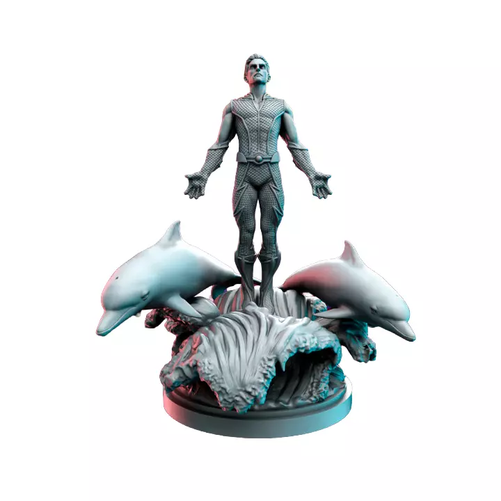 Octolove I - RPG Tabletop Figure 3D print model