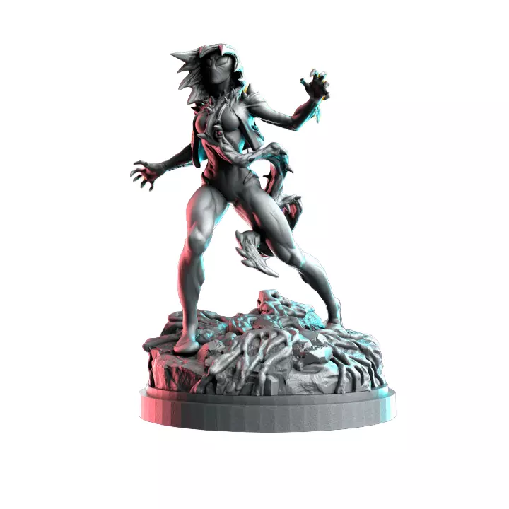 Parasite Stacy IV - Resin Miniature Figurine 3D print model