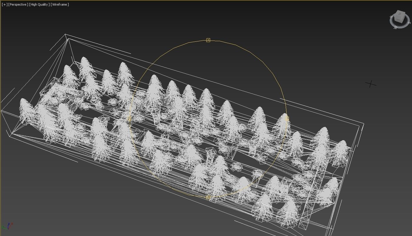 Crash Bandicoot Forest Scene Low-poly 3D model_8
