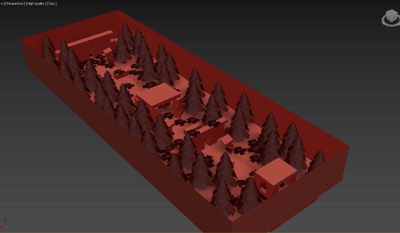 Crash Bandicoot Forest Scene Low-poly 3D model_6