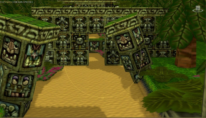 Crash Bandicoot Forest Scene