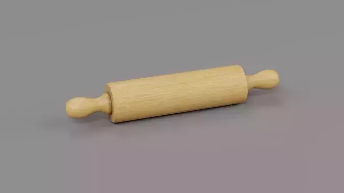 Cozy Baking Set Props Low-poly 3D model 5