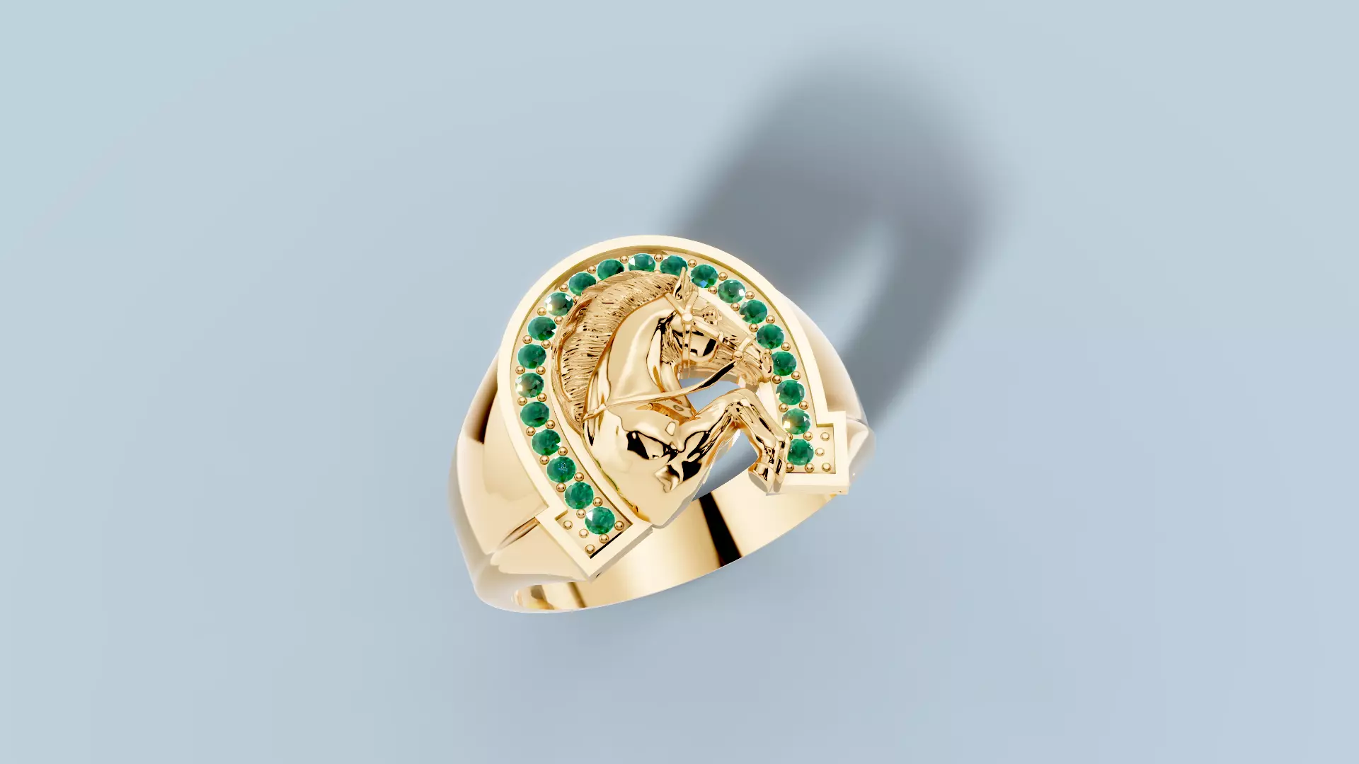 Anillo Herradura 3D print model