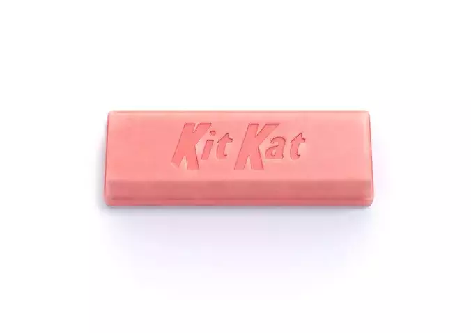 KitKat Raspberry Chocolate 3D model 2
